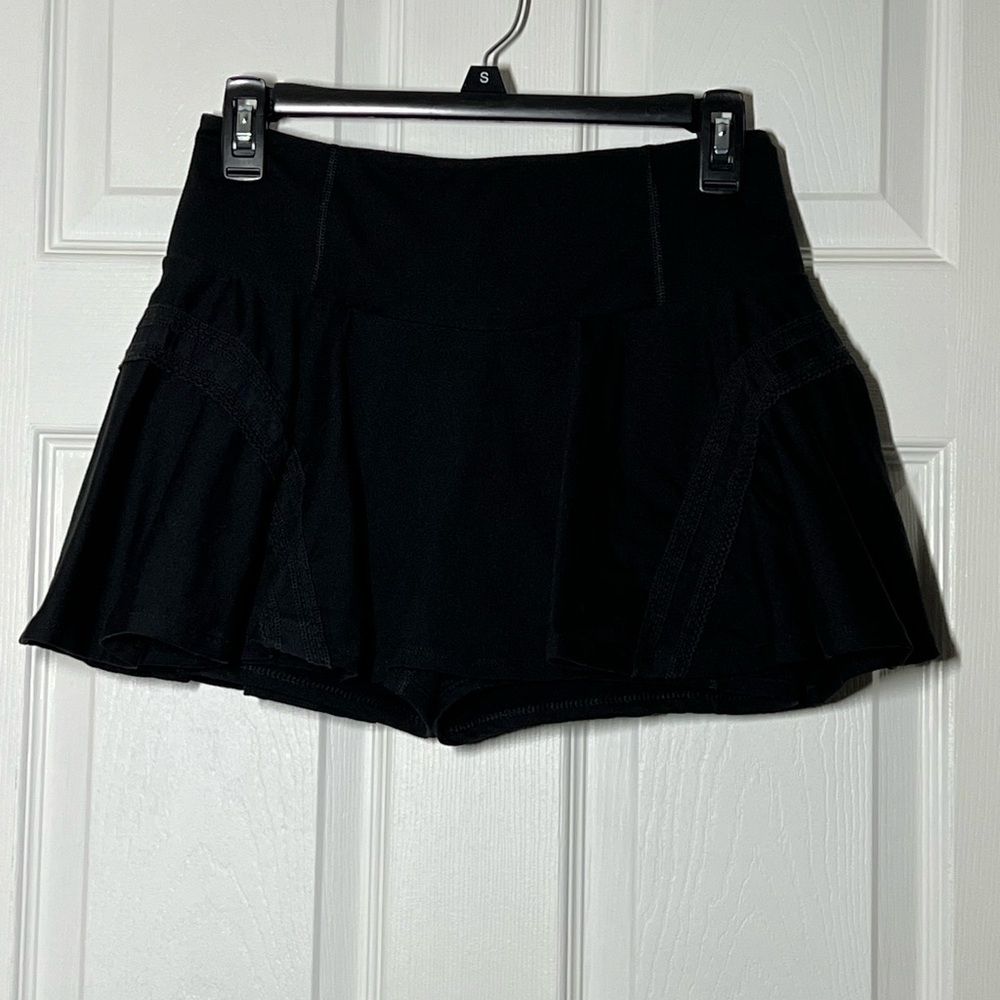 FP Movement Pleats and Thank You Skort - Black - Size Medium